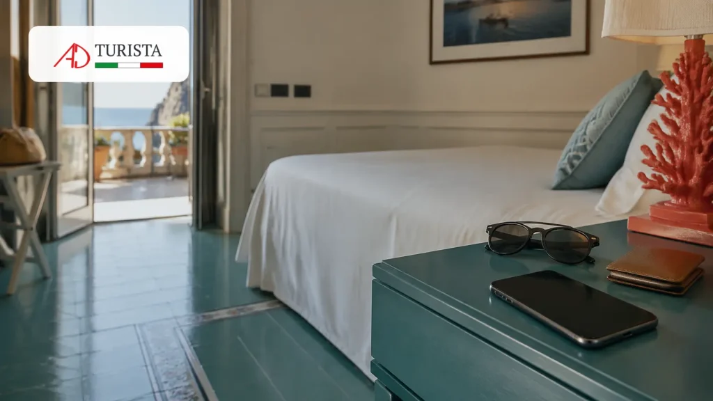 Item personale dimenticato in una camera d’hotel